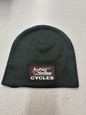 Black Fox Valley Cycles Knit Beanie